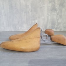 Vintage Shoe Trees Horns Peal's Oxford Retro Footwear Decor Antique
