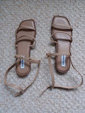 STEVE MADDEN Diamante Studded Gladiator Sandals UK 5.5 USA 8 EU 38 New