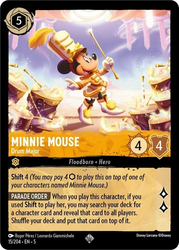 Minnie mouse drum major - mouse,
