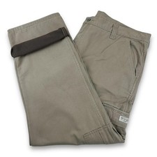 Vtg Wrangler Fleece Lined Carpenter Pants, Beige/Brown, Fits W44 L30 (R+TJ1298)