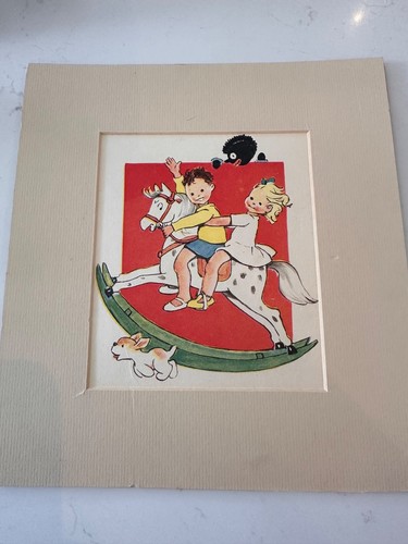 Rare victorian print - , children