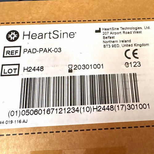Heartsine pad pak - heartsine, aed