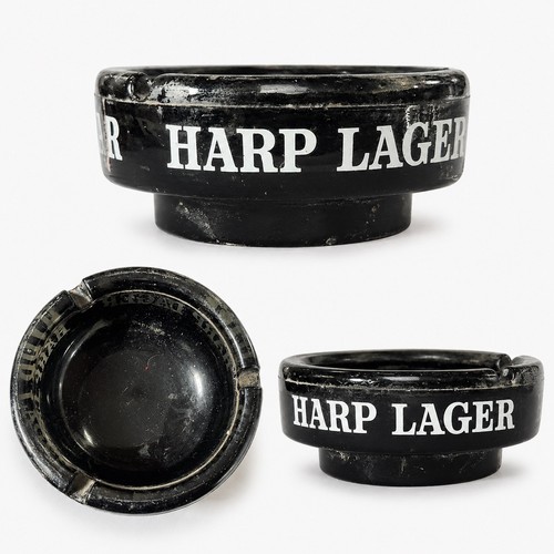 Vintage harp lager ashtray - lager,