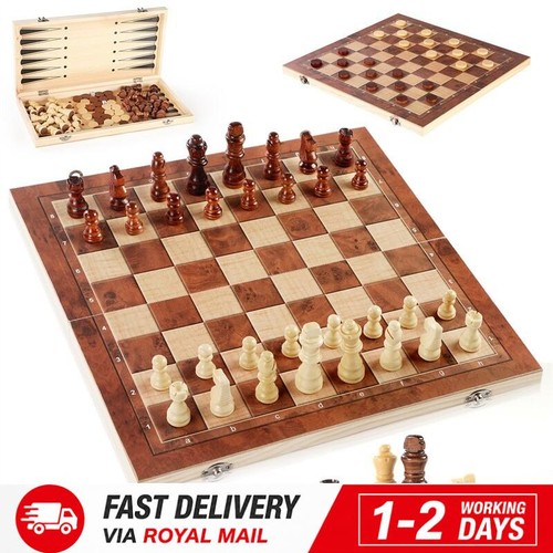 Large 39cm chess - chess, set