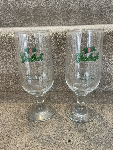 Pair stemmed grolsch - stemmed, beer