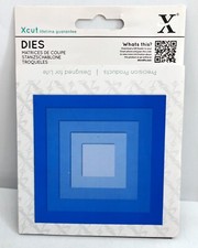 Xcut Dies - Nesting Dies Square - 5 dies