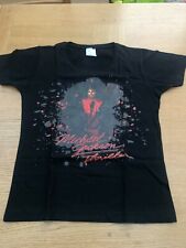 Michael Jackson Thriller T Shirt Slim Fit Size Ladies Small Pop Red Jacket