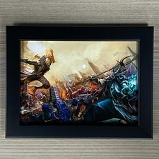AHRIMAN VS SOLITAIRE FRAMED