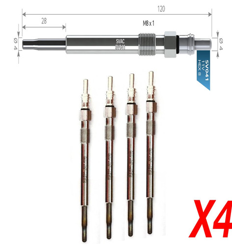 Svac heater glow plugs - heater, for