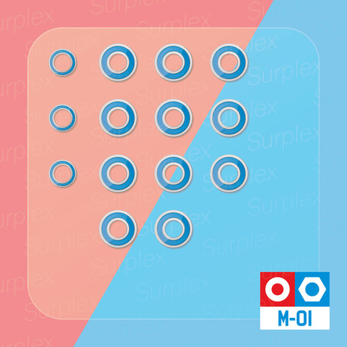 Complete ball bearing - 14-pc,