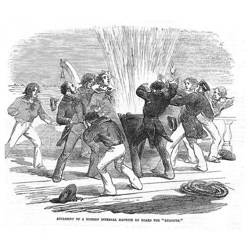 Crimean war explosion of - war,