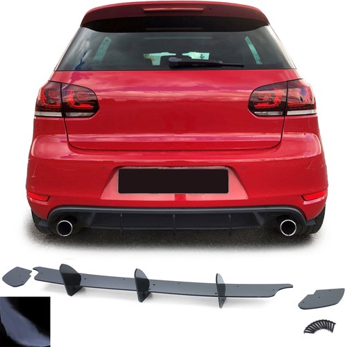Rear cup diffuser - rear, black
