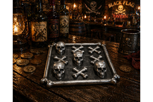 Skulls crossbones noughts - crossbones,