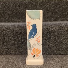 VINTAGE PAST TIMES BLOCK VASE