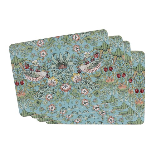 Cork backed placemats 4pcs - cork-backed,