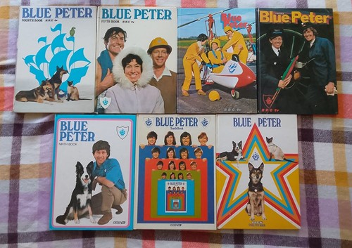 Blue peter annuals - blue,