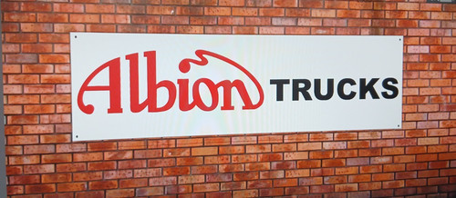 Albion trucks banner - albion,