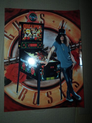 Guns roses pinball machine - guns,