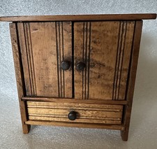 Antique Doll's Toy Cupboard
