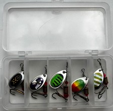 5Pcs Spinners Fishing Lures