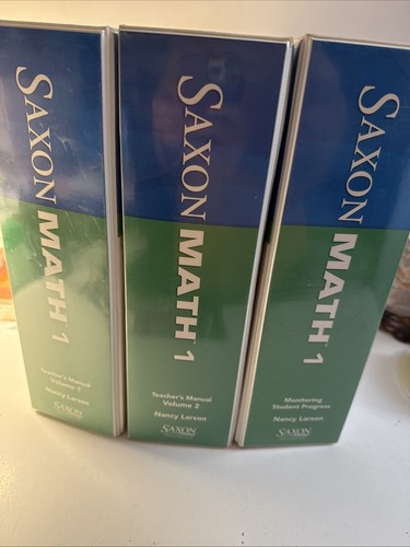 Saxon math teachers manuals - math, 1,