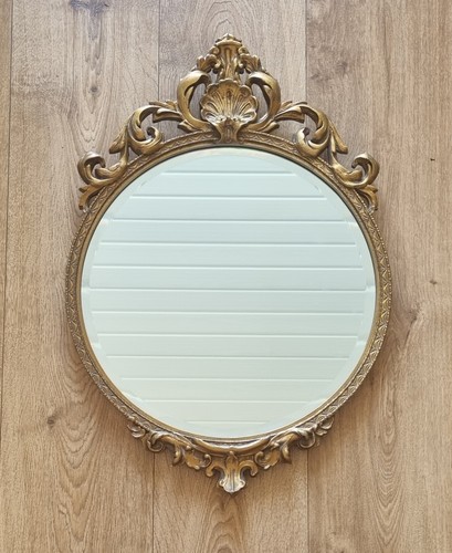 Vintage round bevelled wall - bevelled,