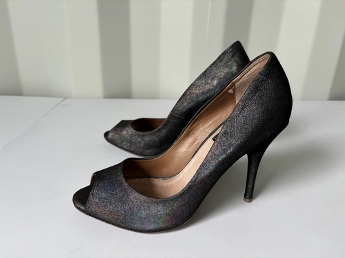 Bertie metallic leather - metallic,