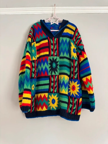 Vintage colourful patchwork - colourful,