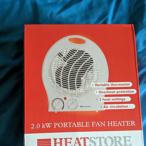 Heatstore 2000w portable - portable, fan