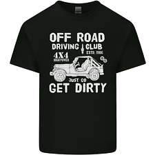 Off Road Driving Club Get Dirty 4x4 Funny Kids T-Shirt Childrens