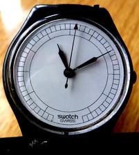 SWATCH 1985 SPECIAL WATCH  " INC " GA 103 NEW BATERY WORKING ALL ORIGINAL+ STRAP
