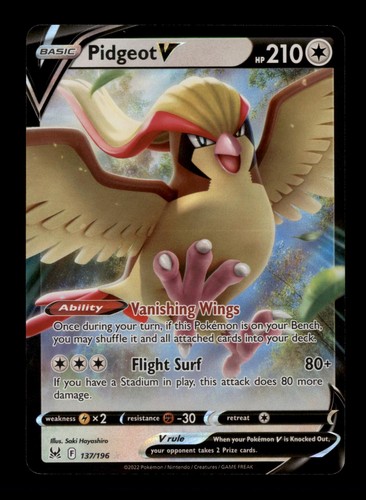 Pidgeot 137 196 - pidgeot, lost