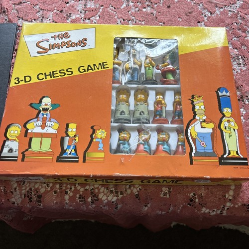 The simpsons chess game - simpsons,