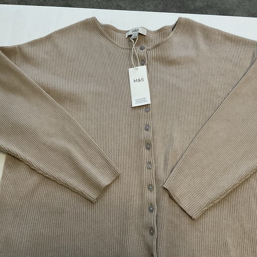 Womens ribbed cardigan by - ribbed,