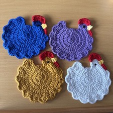 Handmade Crochet Chicken