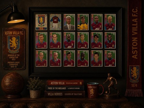 Aston villa framed - aston,