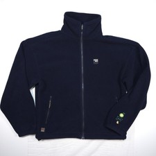 Sprayway Fleece Jacket BP Oil / Hess Branded Mens Size M Blue Full Zip Jacket