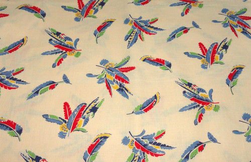 Feedsack flour bag fabric - flour, ~