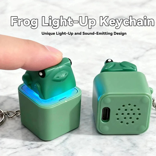 Frog croaking fidget toy - frog,