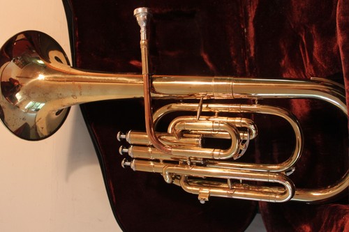 Tenor horn with mouthpiece - eb,