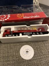 Corgi Cc13235 Daf xf Crane Trailer &palletised Load Marshall’s 1/50