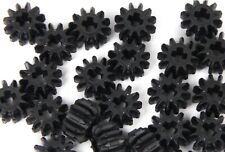 LEGO Technic cogs gears (x 20 pieces) black 12 tooth bevel part: 32270 