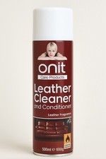 Onit Leather Cleaner & Conditioner 500ml – Restores & Protects | Leather Scent