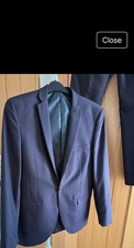 Mens Purple 2 Piece Suit