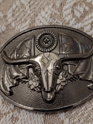 Western oval metal buckle - oval,