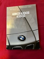 BMW 628CSi 633CSi 635CSi 1981