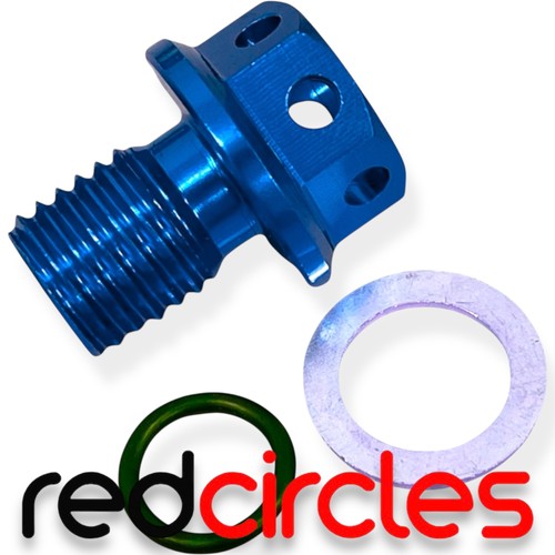 Drilled blue magnetic - drilled,