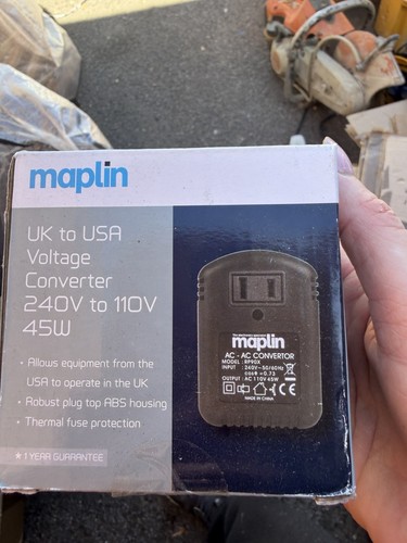 Maplin 240v 110v 45w - 240v,