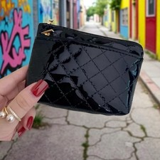 Faux Leather Small Two Zipped