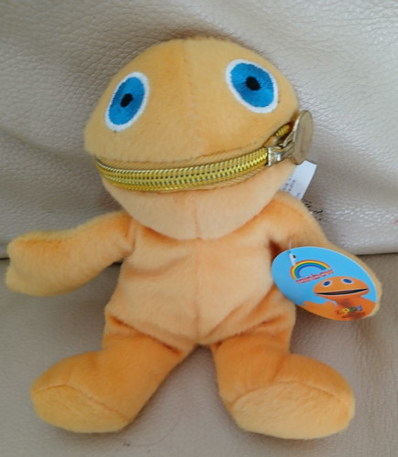 Rainbow zippy small soft - rainbow, toy